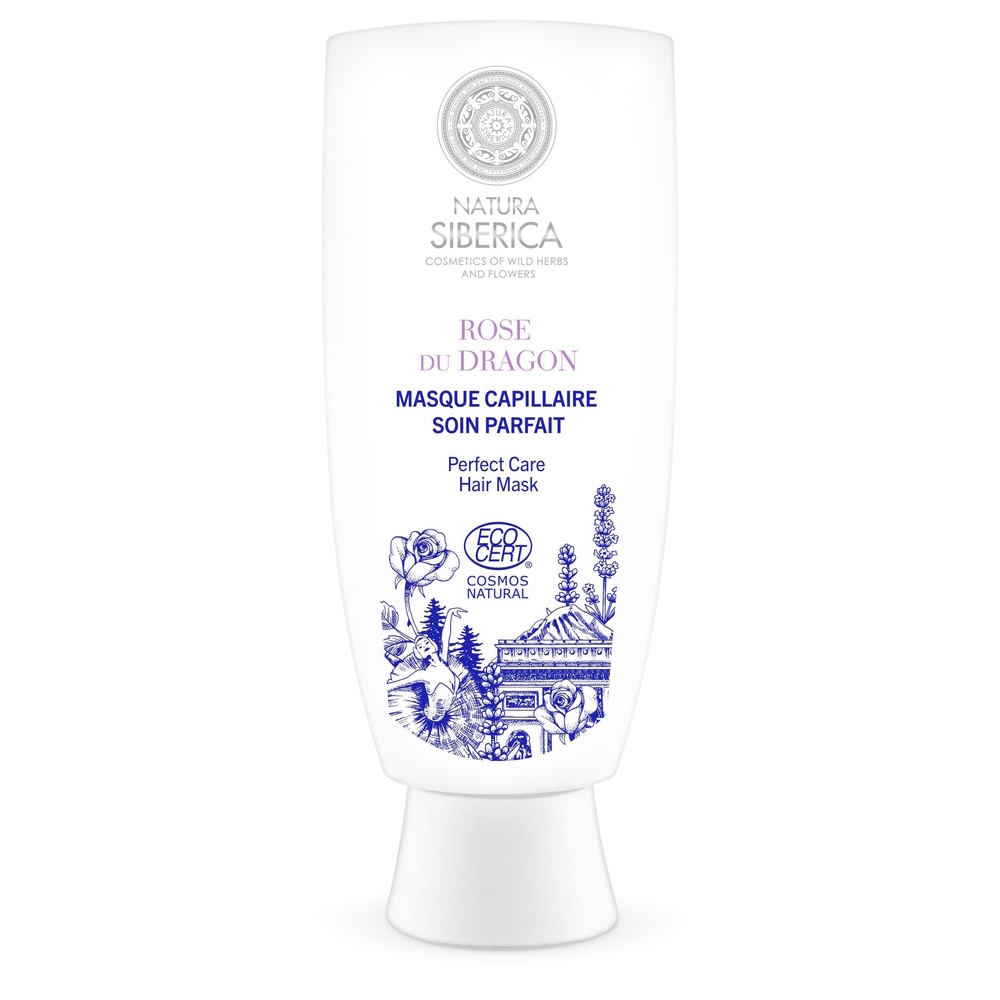Natura Sibérica Rose du Dragon Masque Capillaire Soin Parfait
