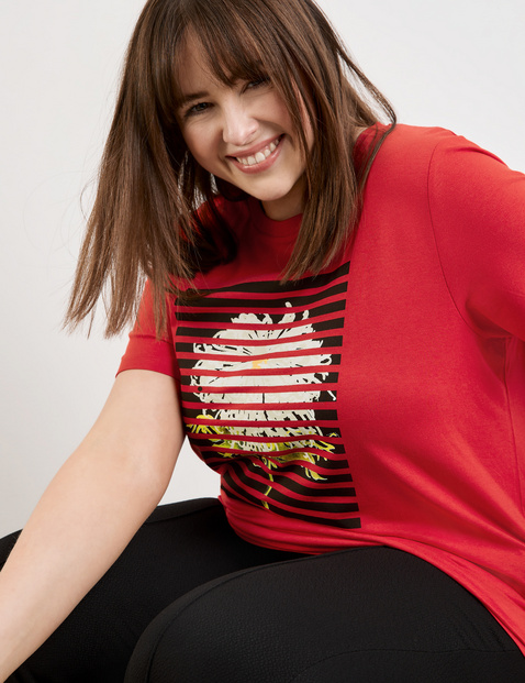 T-Shirt mit Frontprint