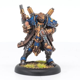 Cygnar Trencher Warcaster Lieutenant Solo (metal)