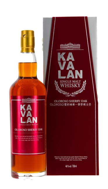 Kavalan Sherry Oak 0,7 l·46 % vol