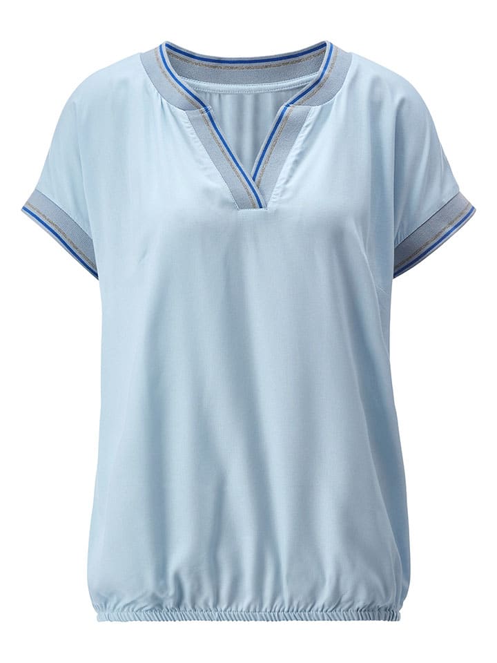 Heine Bluse in Hellblau günstig kaufen