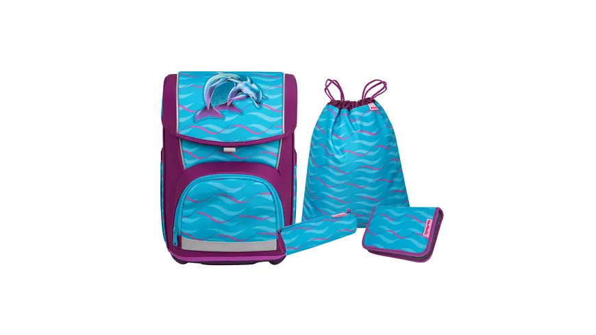 McNeill Schulranzen-Set Basic 4teilig Finny