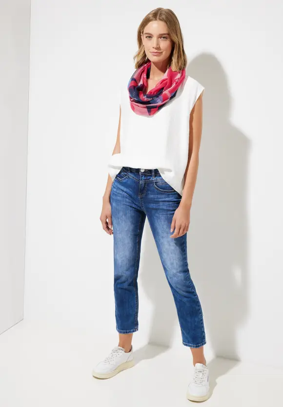 Street One Multicolor Print Loopschal