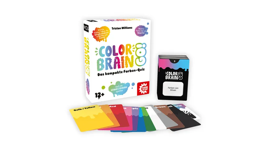 Game Factory - Color Brain Go Erweiterung Das Party-Quiz für Farb(be)kenner