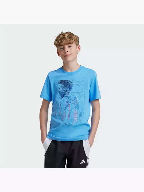 adidas Messi Football Graphic Kids T-Shirt