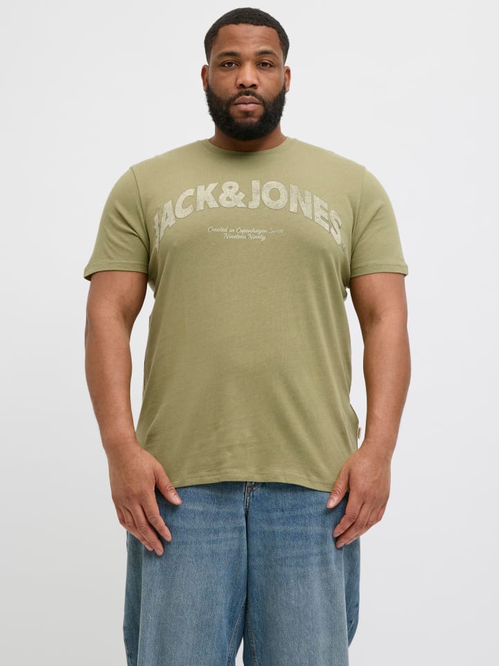 JACK & JONES PLUS T-shirt in Cedar günstig kaufen
