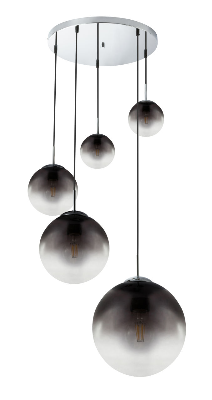 Globo Lighting - VARUS - Hängeleuchte Metall verchromt, 3x E27