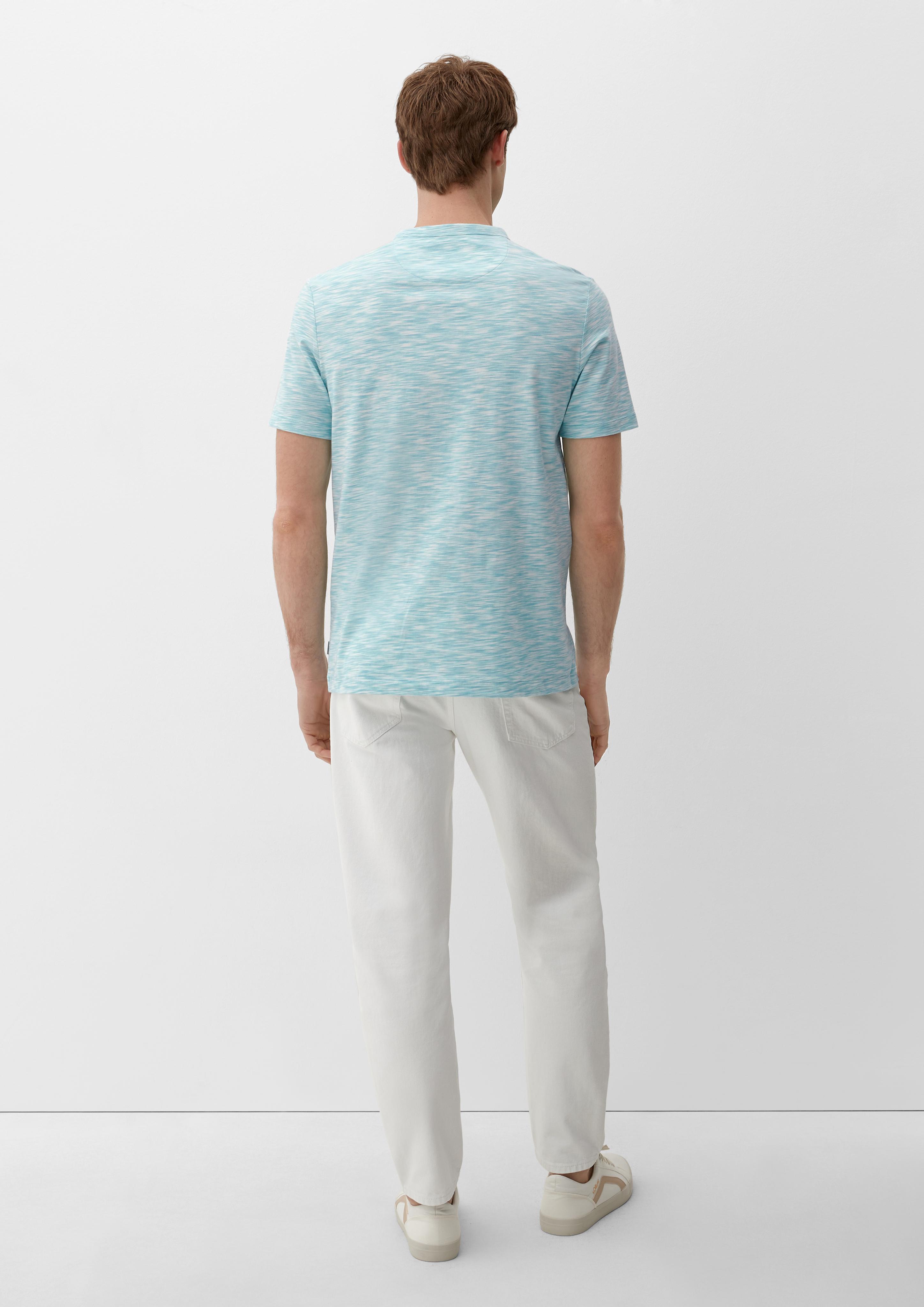 T-Shirt mit Henleyausschnitt  2129855-61W1