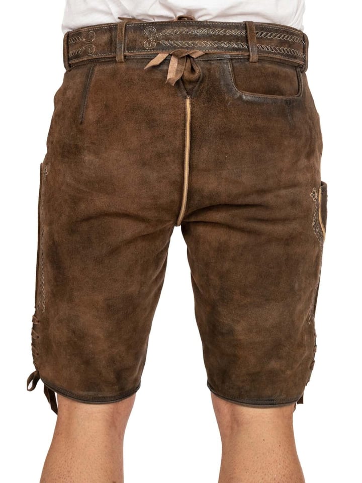 MADDOX Lederhose KOCHELSEE in kastanie günstig kaufen