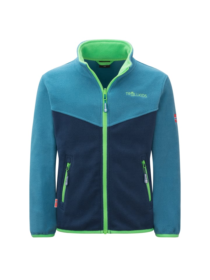 Trollkids Fleecejacke Oppdal XT in fresh green günstig kaufen
