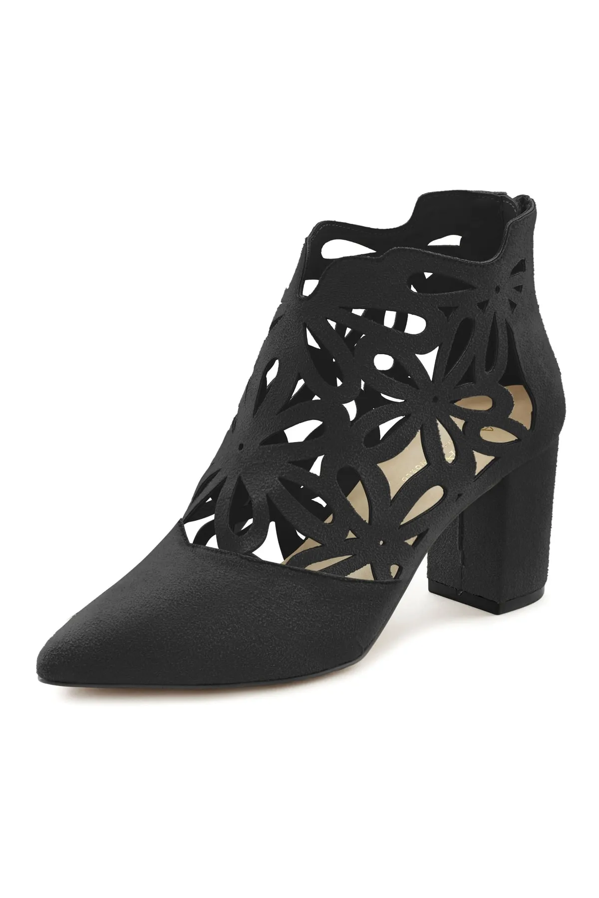 LASCANA  Stiefelette - Schwarz - Blockabsatz