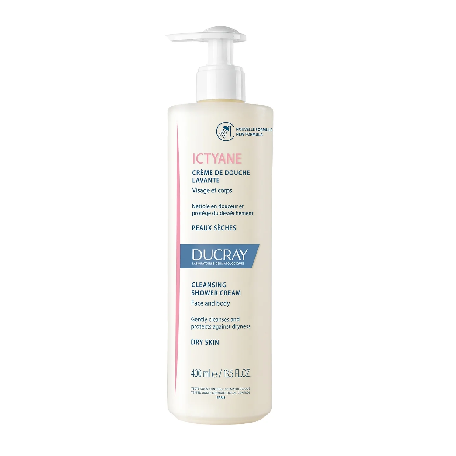 Ictyane Reinigungsduschcreme – Gesichtsreinigungscreme, Bad und Dusche