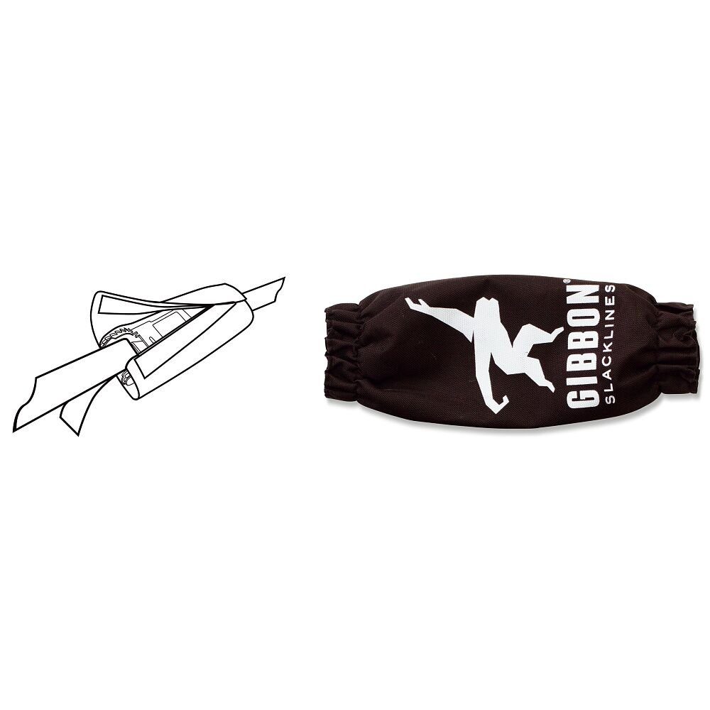 Gibbon Slackline Slackline Classic Line, Hochwertige und langlebige Slackline mit einfacher Bedienung