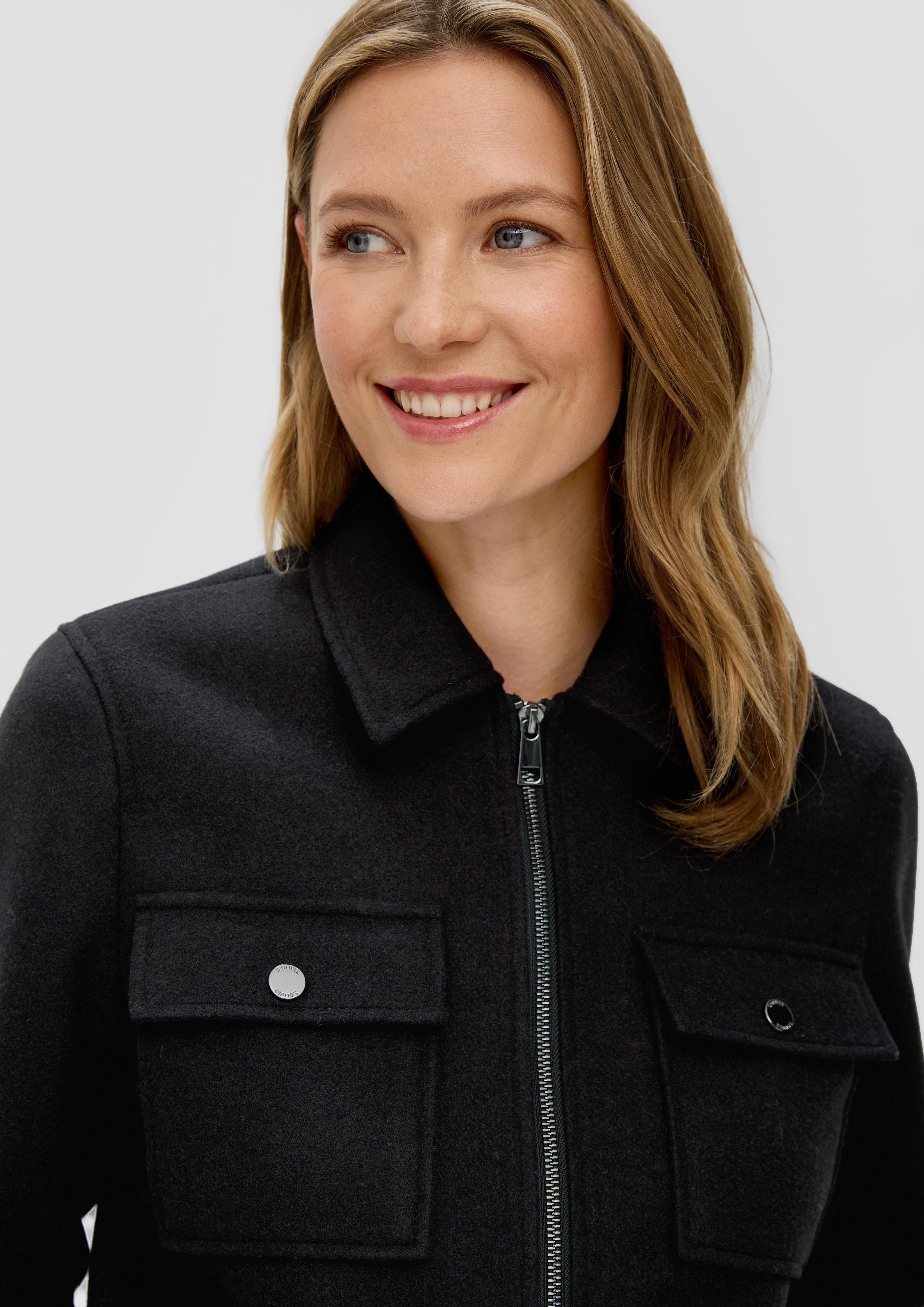 Jacke aus Interlockjersey  2139072-9999
