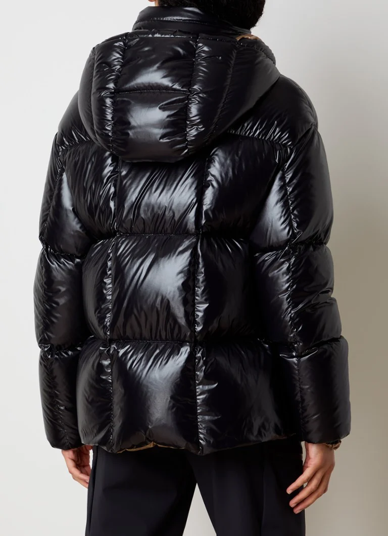 Moncler  Maire puffer jack met donsvulling en afneembare capuchon