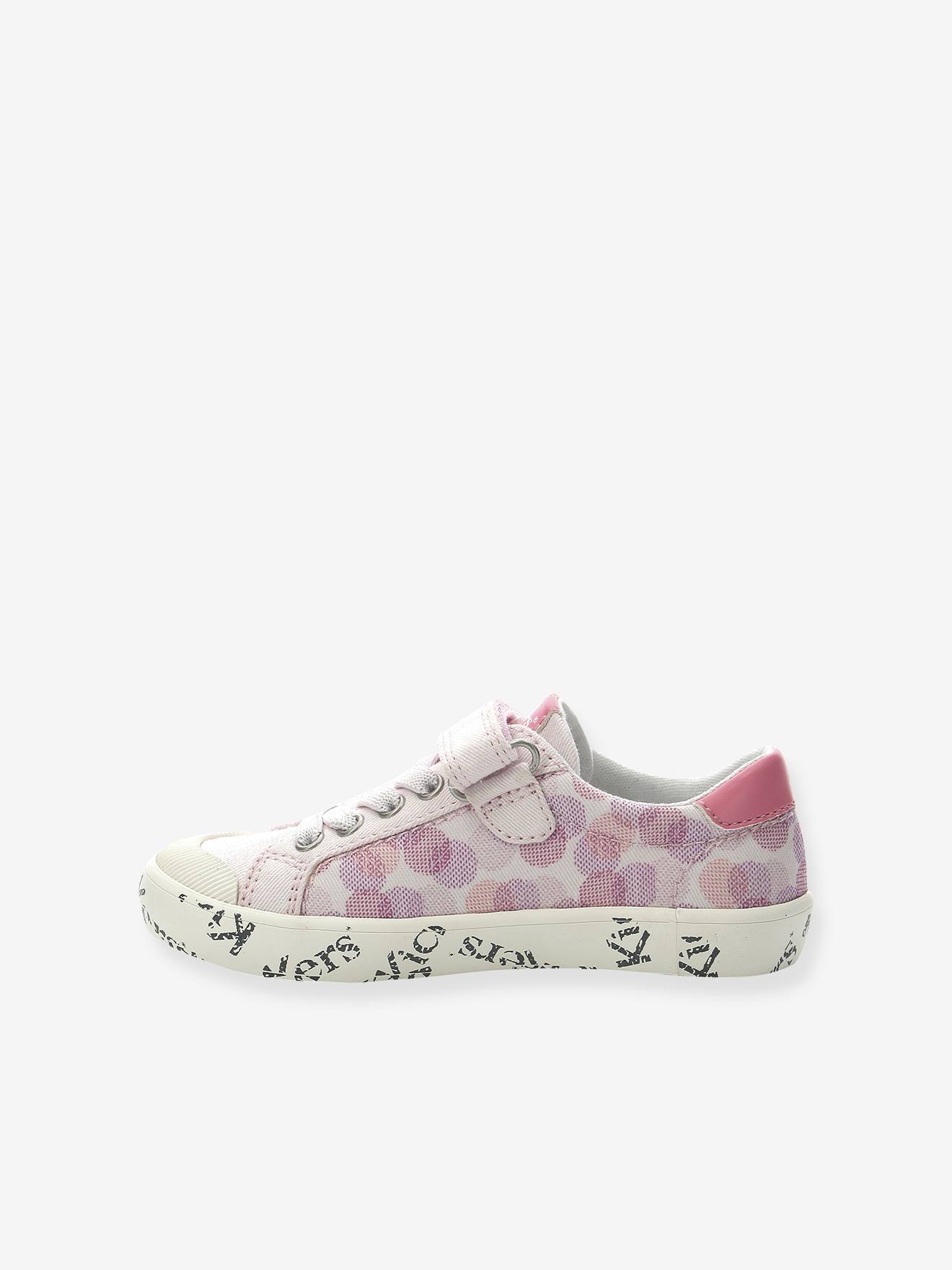 Kickers Mädchen Sneakers GODY GOLD KICKERS - weiß getupft