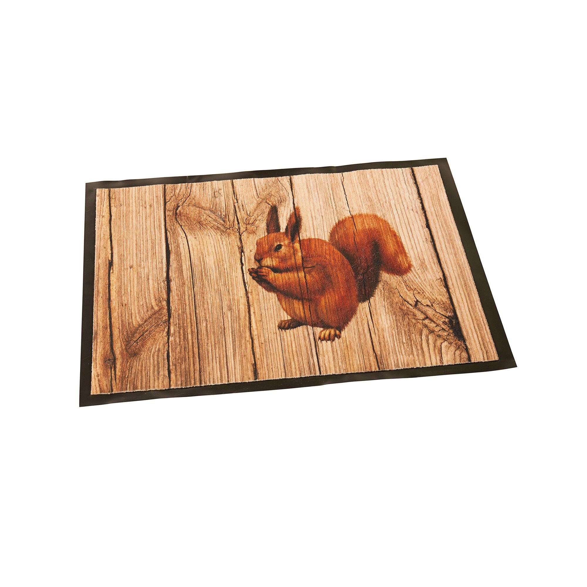 Tapis anti-poussière motif écureuil