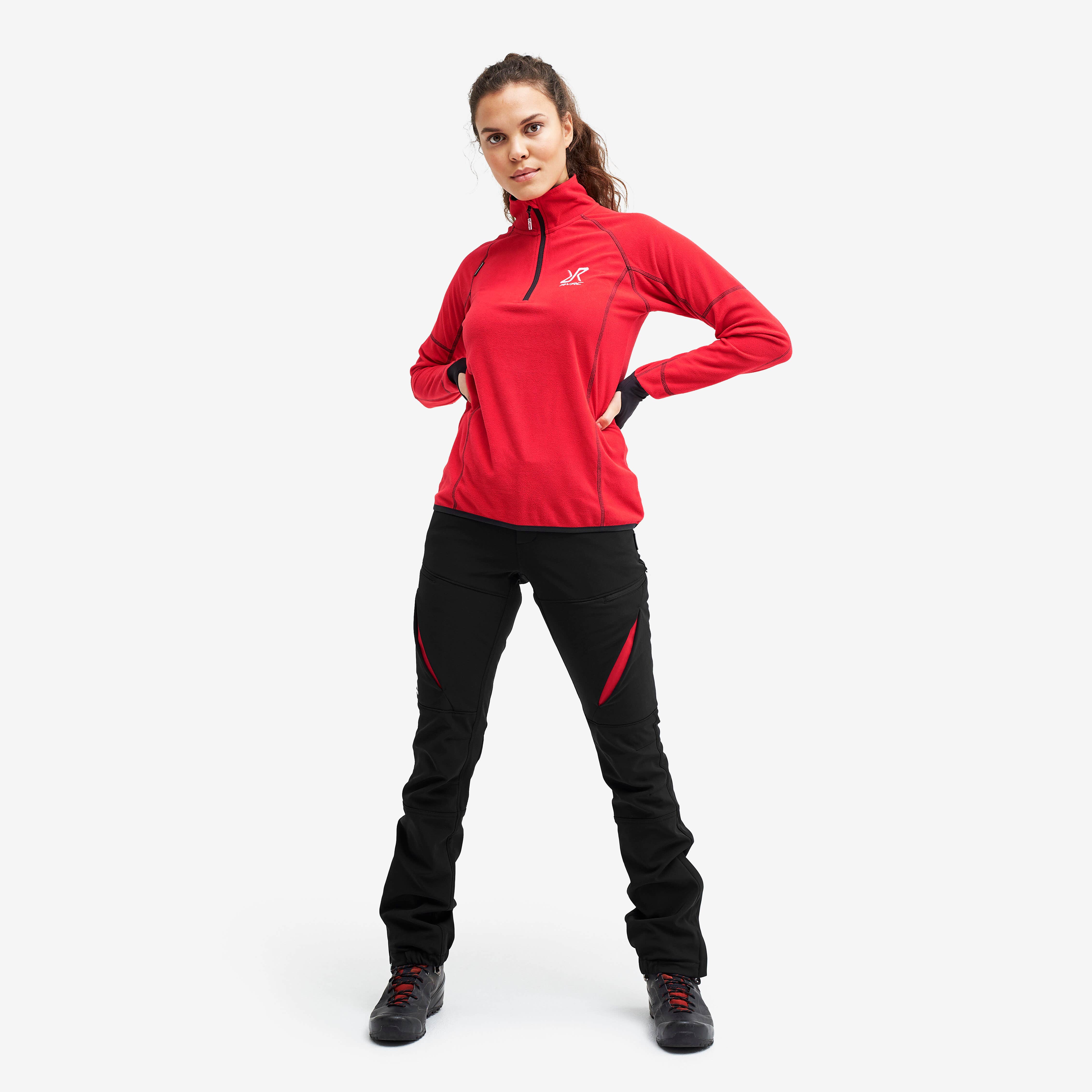 Hiball Pants Femme Black/Red