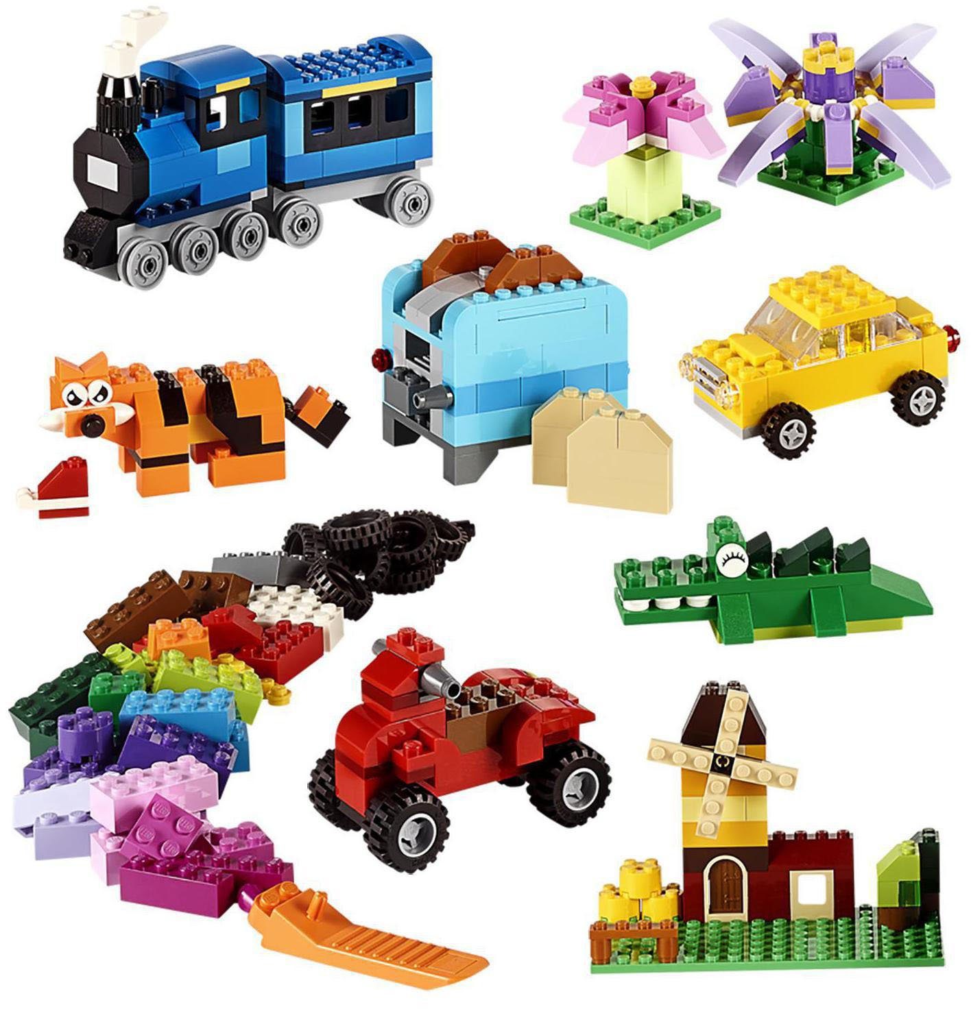 LEGO® Konstruktionsspielsteine Bausteine Box (10696), LEGO®Classic, (484 St), Made in Europe