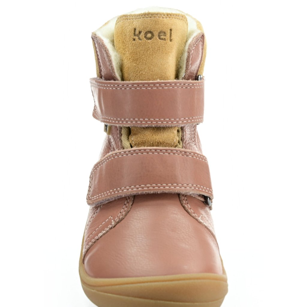 Koel4kids Brandon Tex Wool Old Pink 06T001.102-600 mit Wolle gefütterte Winterbarfußschuhe