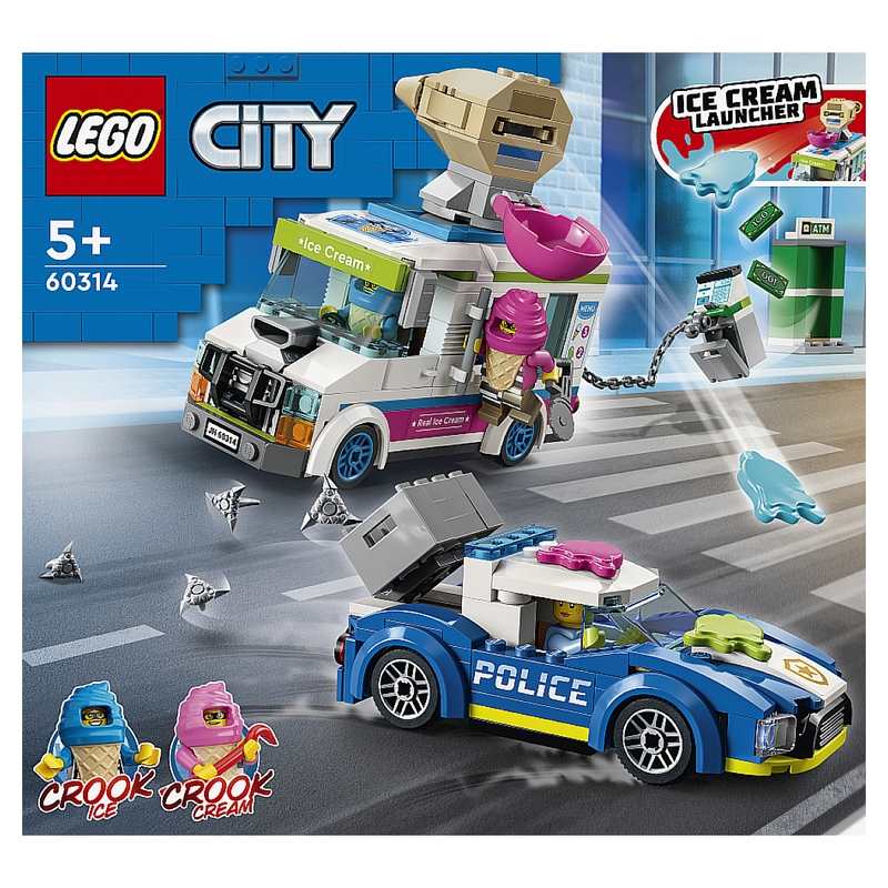 60314 Ice Cream Truck Police Chase V29 LEGO City