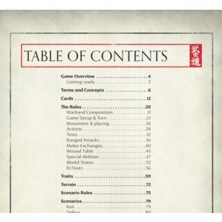 Bushido: Risen Sun Rule book