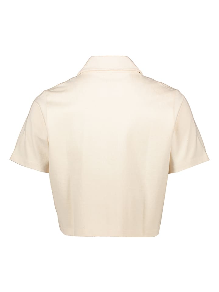 adidas Poloshirt in Beige günstig kaufen