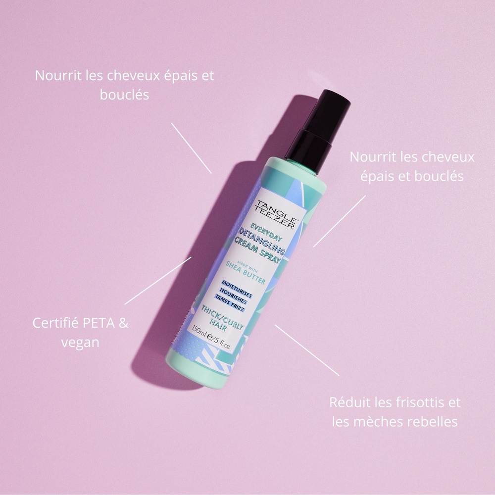 Tangle teezer Detangling cream spray thick & curly hair Spray démêlant