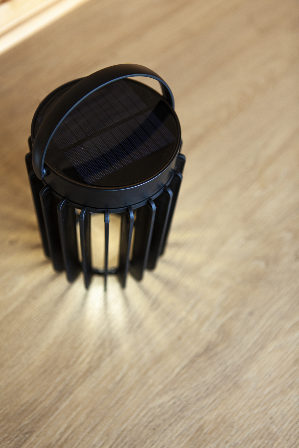 Solar Tischleuchte Kozy schwarz