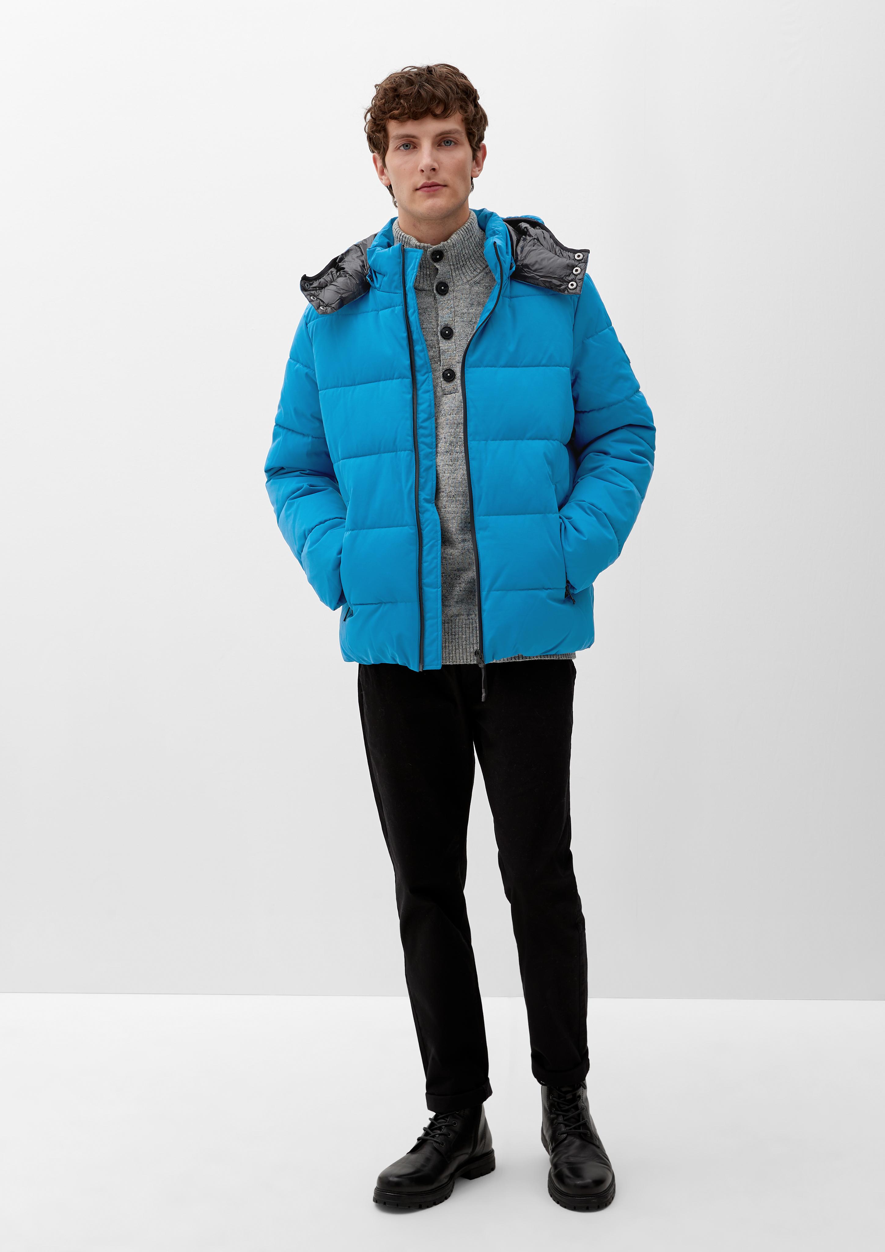 Steppjacke mit abnehmbarer Kapuze  2119422-6285
