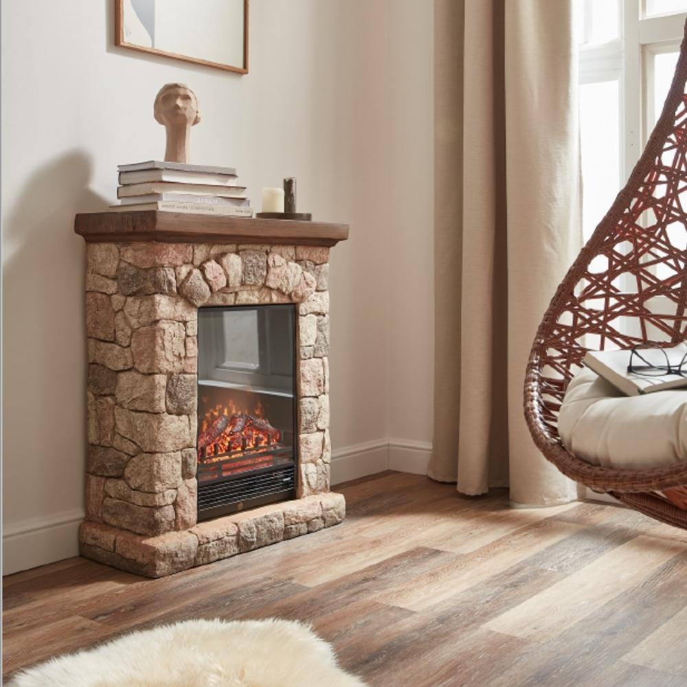 Home Deluxe Elektrokamin CALOR - Mit Flammeneffekt
