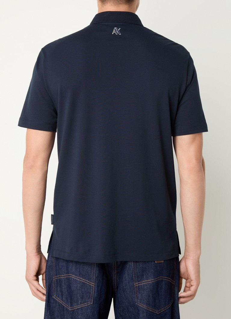Armani Exchange Polo majica regularnog kroja s prugastim printom