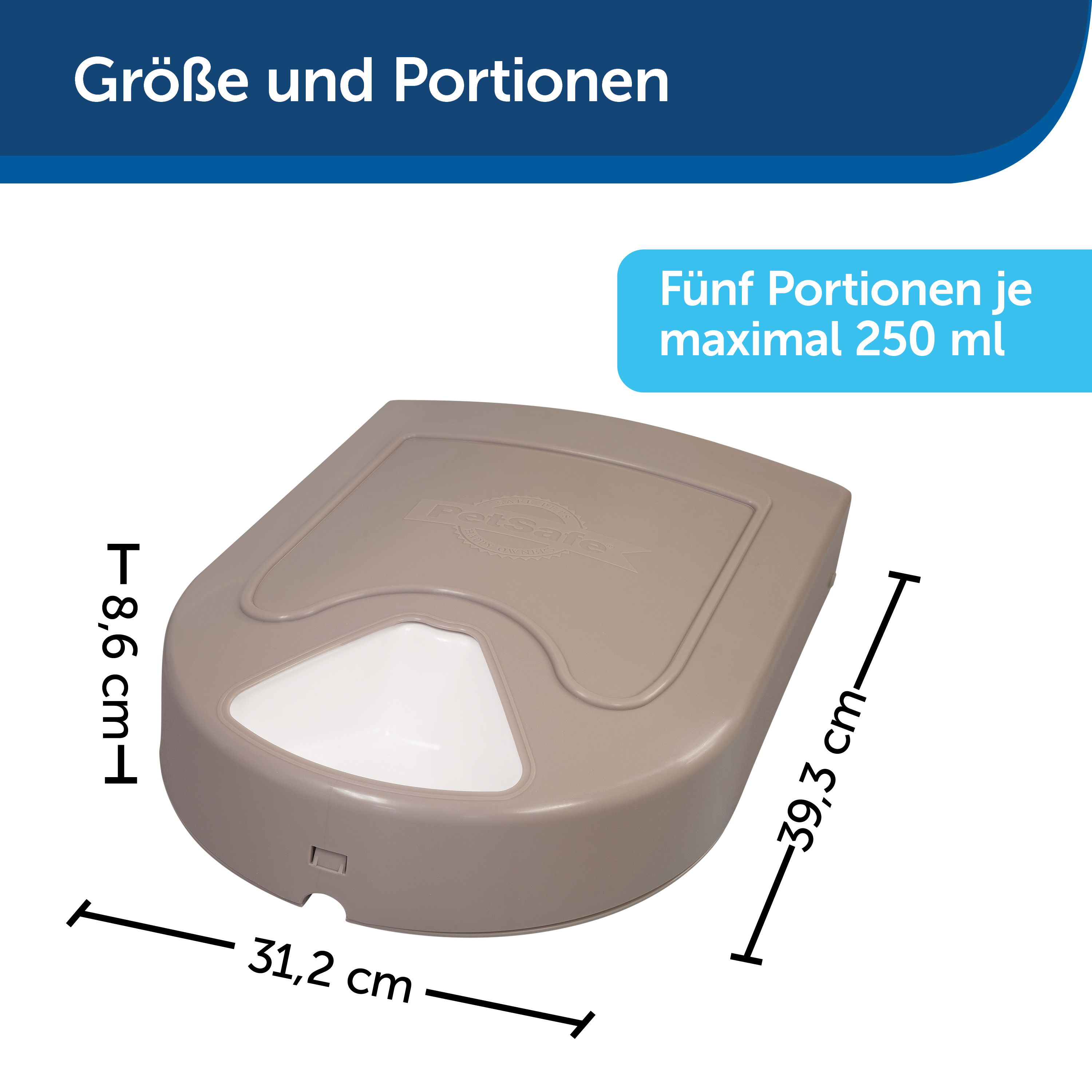 PetSafe Futterautomaten PetSafe Futterautomat für 5 Mahlzeiten