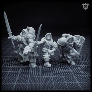 Hooded Crusaders helmets (5)