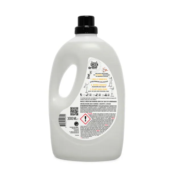 Marcel's Green Soap Vanilla & Cotton folyékony mosószer 3L, 69 mosás