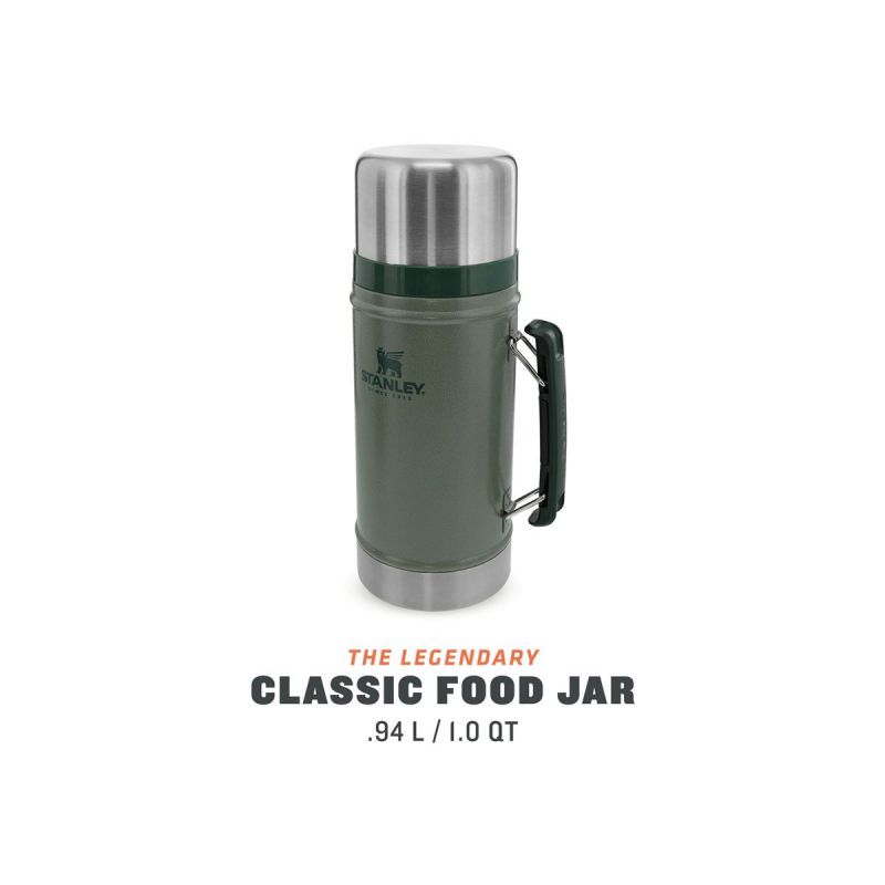 Stanley Food Jar, Classic Legendary Food Jar 1.0qt \/ 940ml Matte Black Pebble