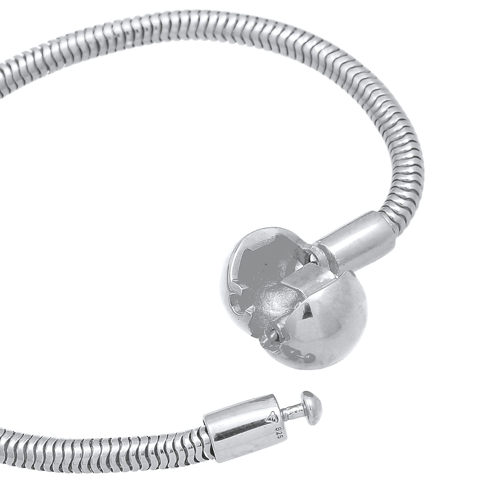 Nenalina Nenalina Bracelet Femmes Bead boule basique en argent sterling 925 Bracelet