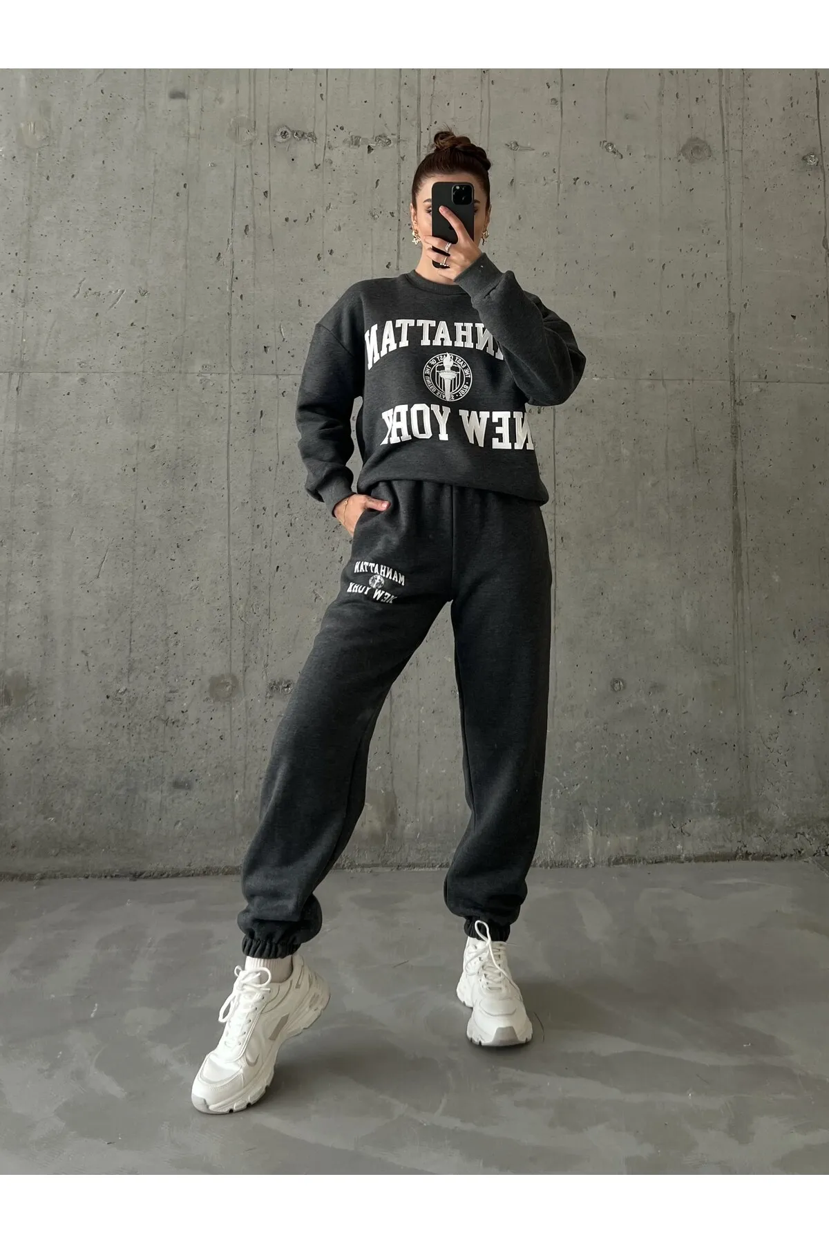 Laluvia  Zweiteiler - Grau - Regular Fit