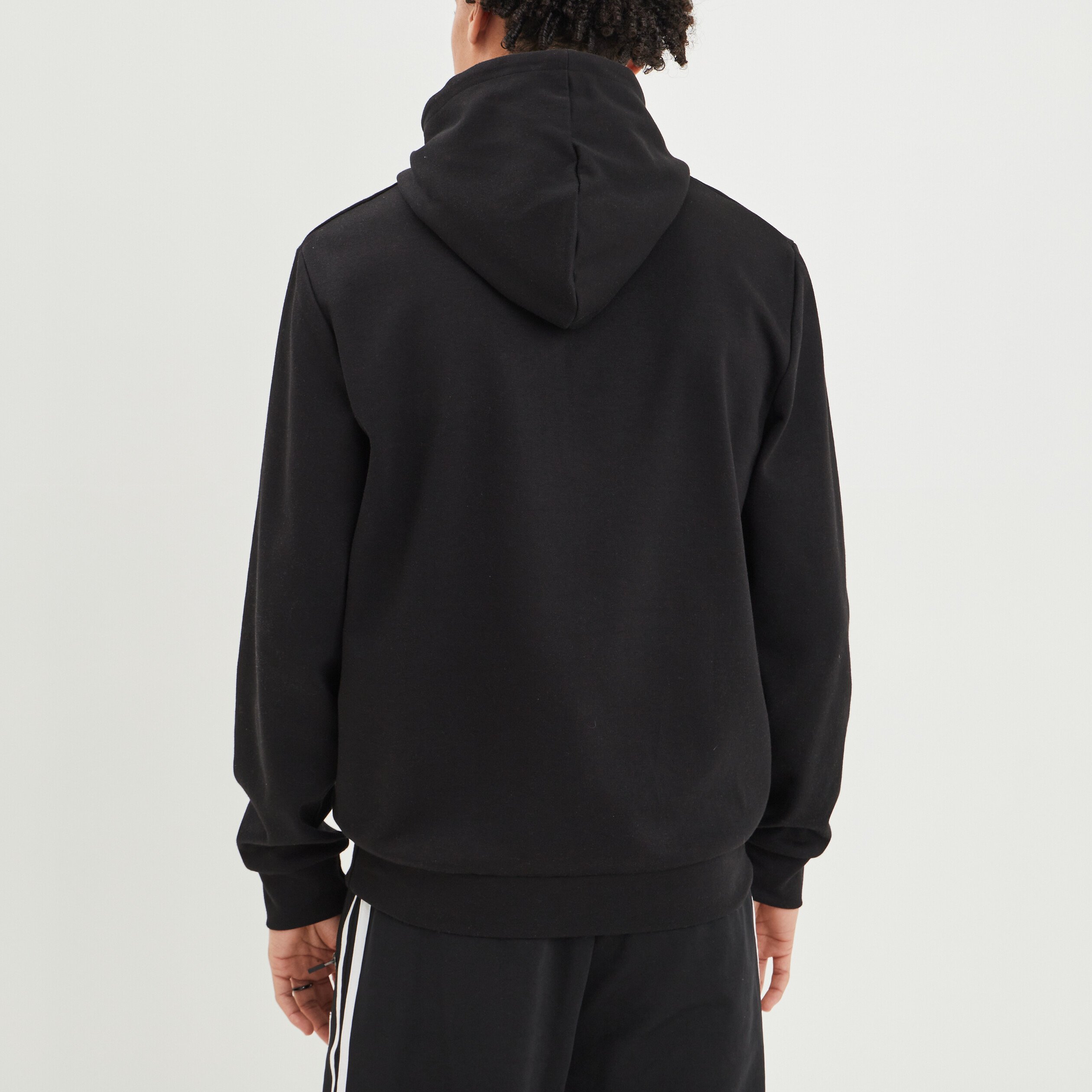 Sweat à capuche hoodie Liberto noir homme | La Halle