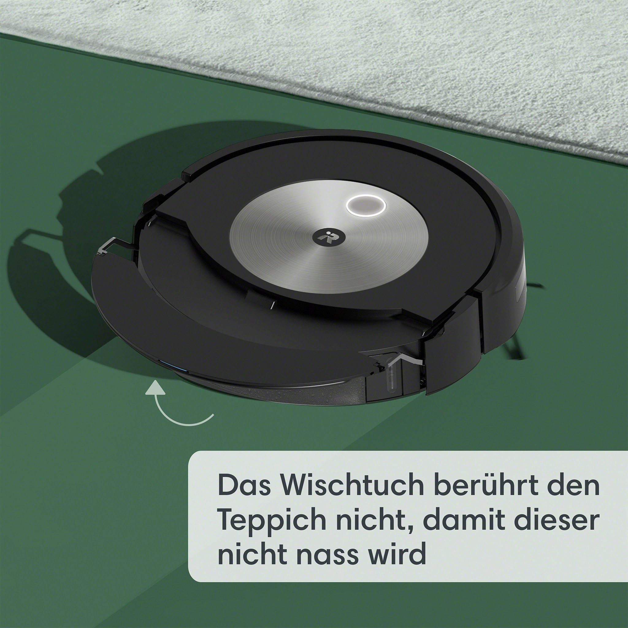 iRobot Saugroboter Roomba Combo j7 (c715840), Saug- und Wischroboter