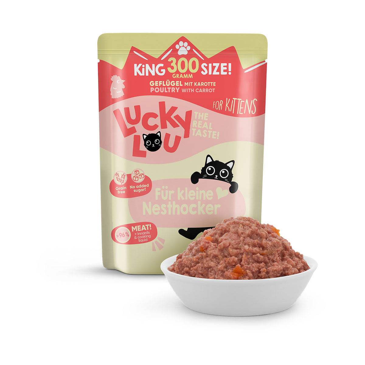 Lucky Lou Lifestage Kitten Geflügel günstig kaufen bei ZooRoyal