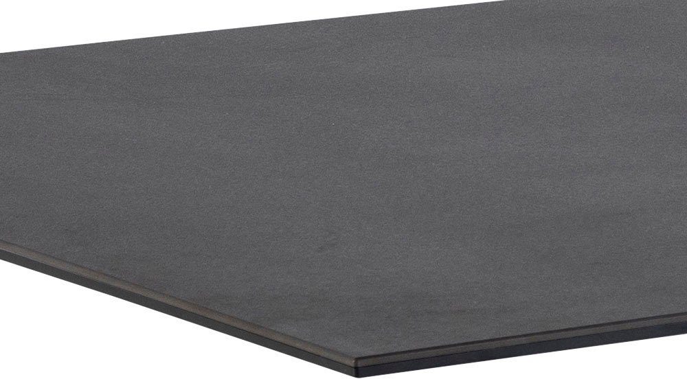 ACTONA GROUP Esstisch Hanna, mit einer schwarzen Keramik-Optik Tischplatte, Breite 200 cm