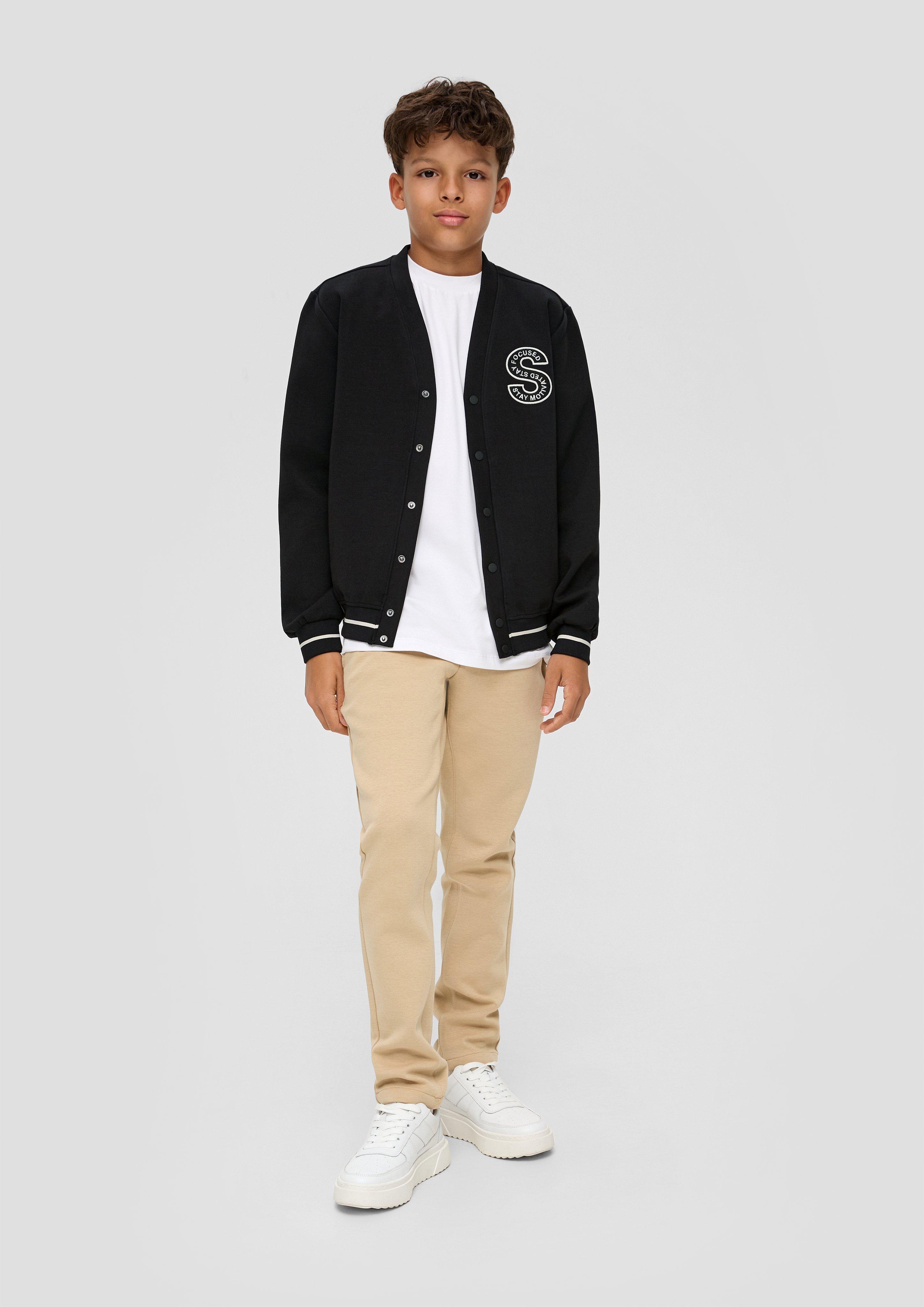 Sweatjacke im College-Stil  2140641-9999
