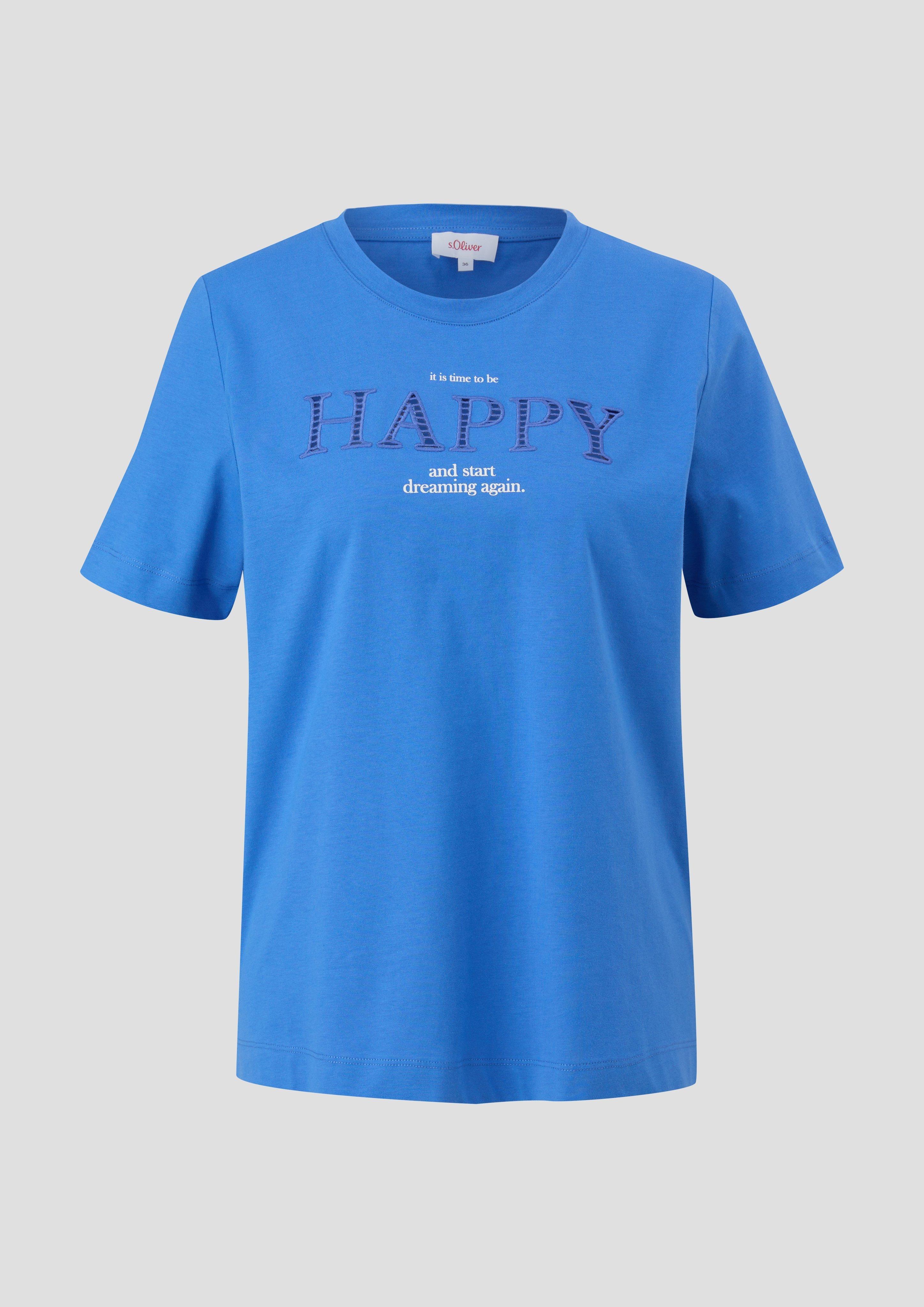 T-Shirt mit Frontprint  2144448-55D0