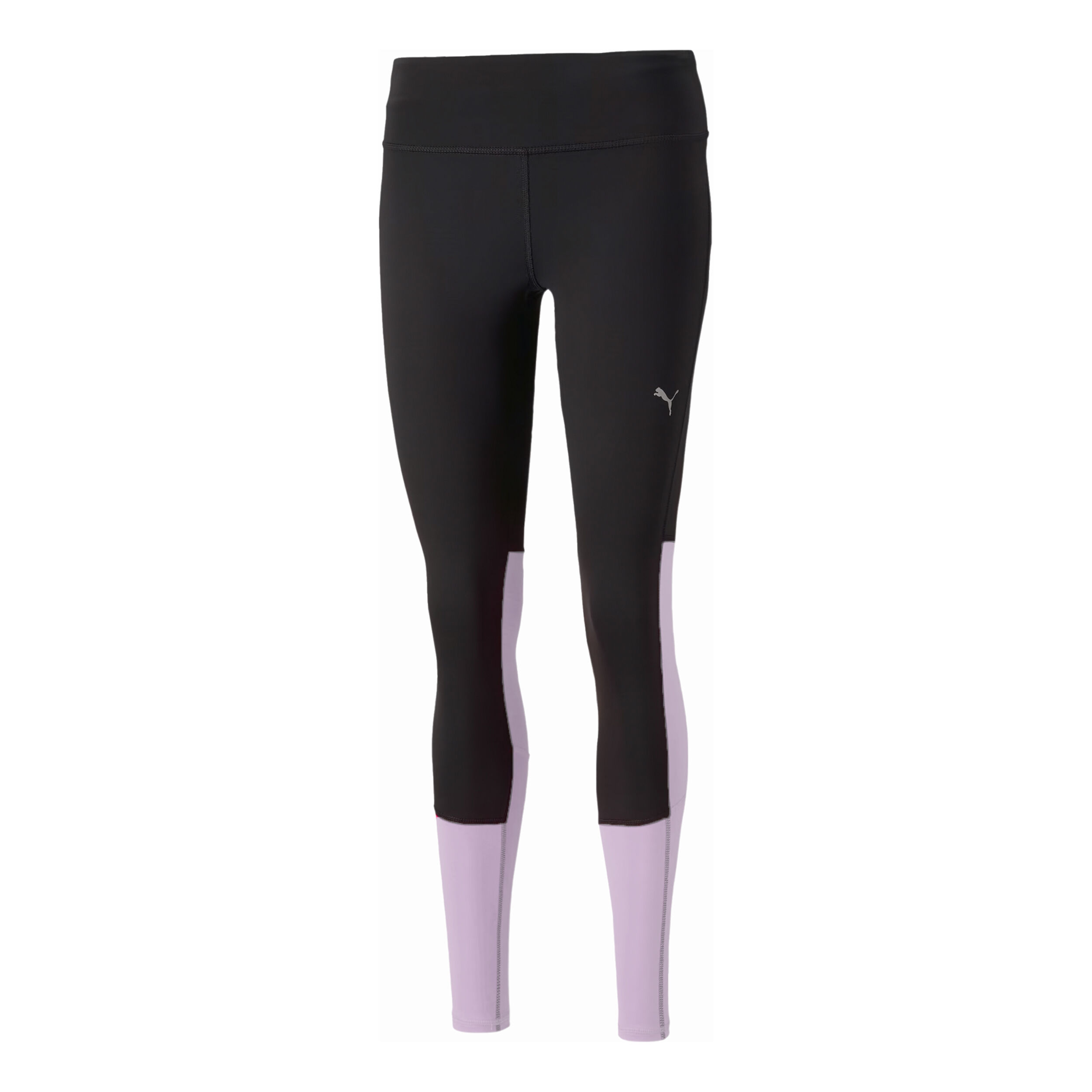 Run Favorite Regular Rise Long Tight Damen - Schwarz, Lila