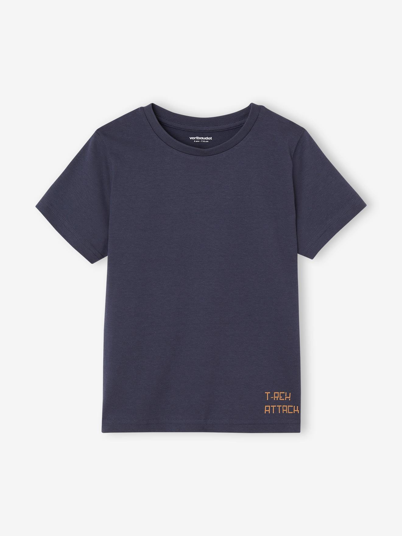 Vertbaudet 3er-Pack Jungen T-Shirts BASIC Oeko-Tex - cappuccino