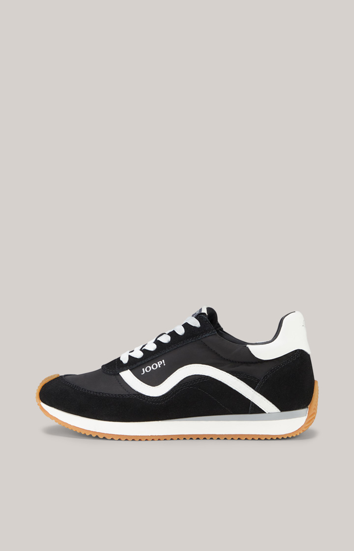 Low-Top Sneaker Misto Leone in Schwarz