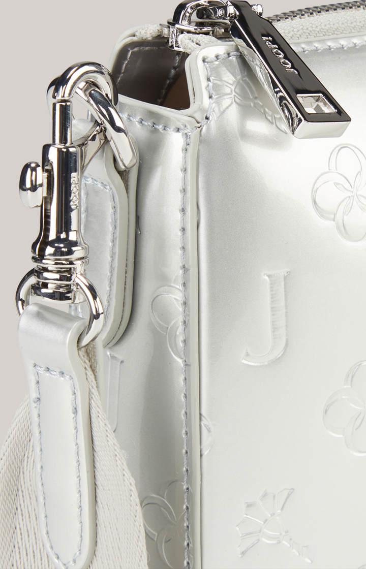 Schultertasche Decoro Lucente Jasmina in Silber