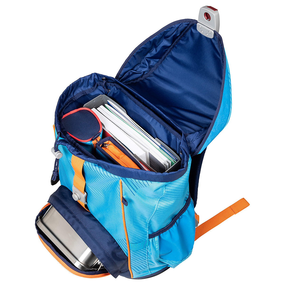 Schulrucksackset ErgoFlex SUPERFLASH EXKLUSIV Supercar, 5-tlg., inkl. Wechselbuttons (2023)