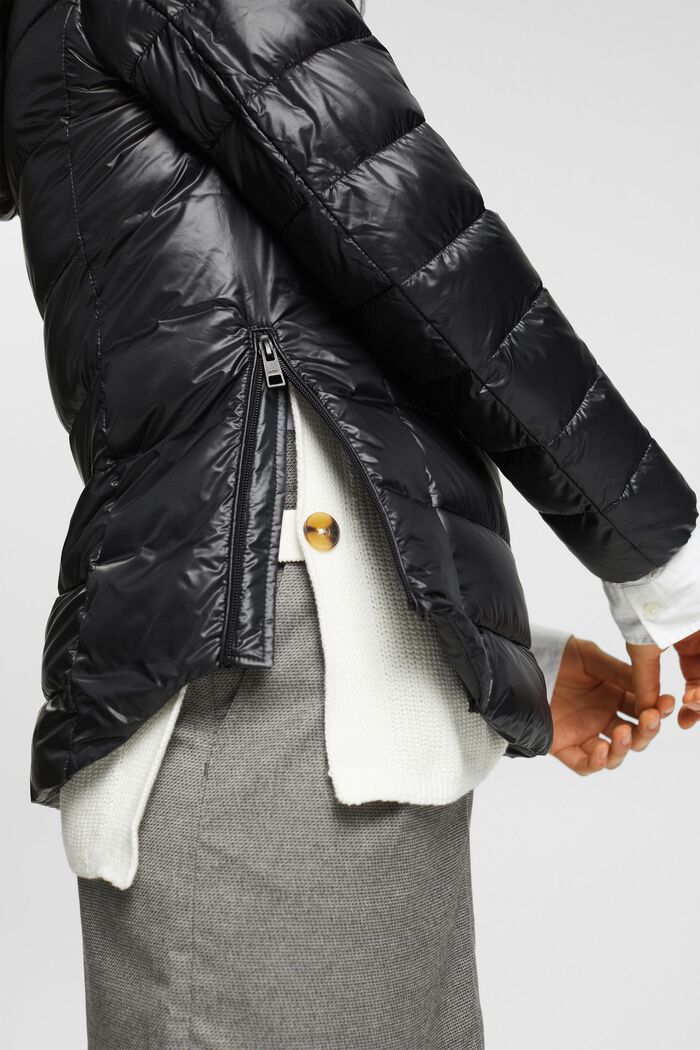 Steppjacke mit Kapuze